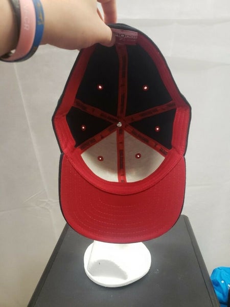 Rare Vintage Texas Tech Red Raiders Tyro.001 New Era Fitted Hat 7 7/8