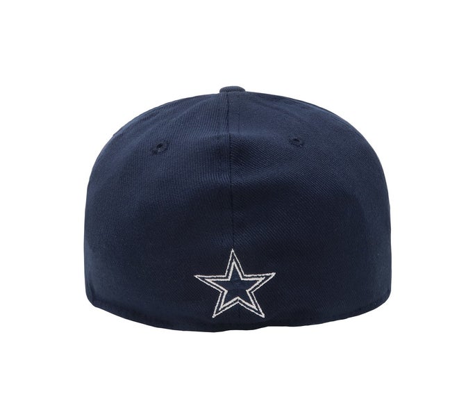 Dallas Cowboys NFL Mens New Era 39Thirty Hat Cap Size S/M Blue Black Gray