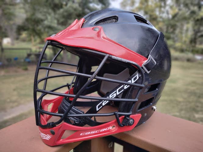 Black Used Youth Player's Cascade Helmet