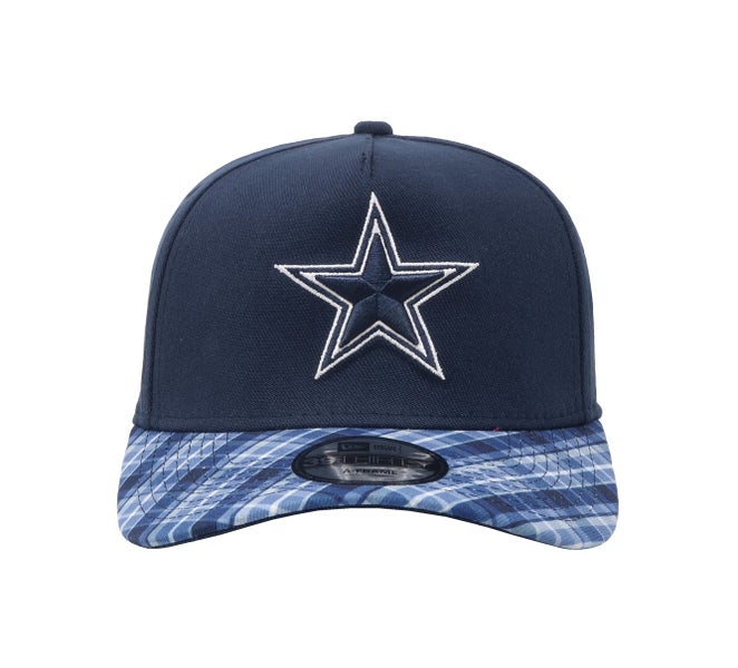 Dallas Cowboys New Era Men's 39Thirty Fitted Baseball Cap Hat Blue Size L-XL