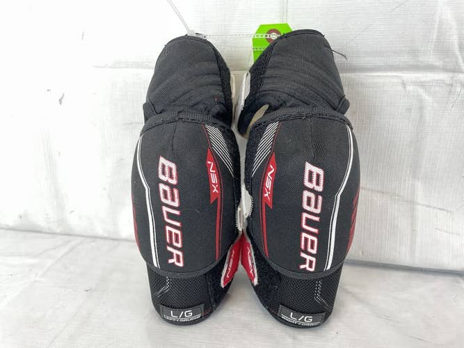 Used Bauer Nexus Jr.lg Ice Hockey Elbow Pads 4'10" - 5'5"