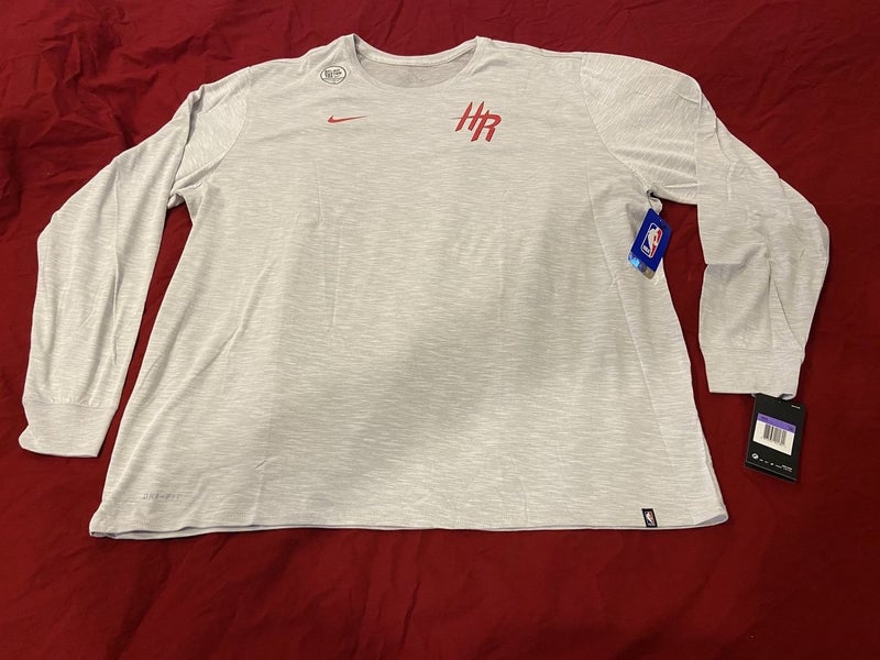 Houston Rockets Nike NBA Authentics Nike Tee Long Sleeve Shirt