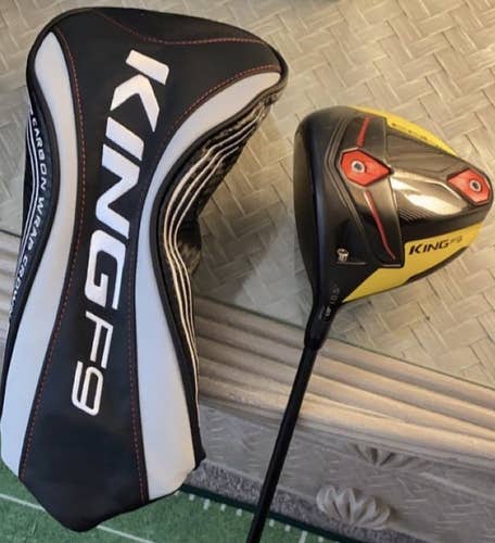 Men's LH Stiff Flex Adjustable Loft King F9 Speedback Driver