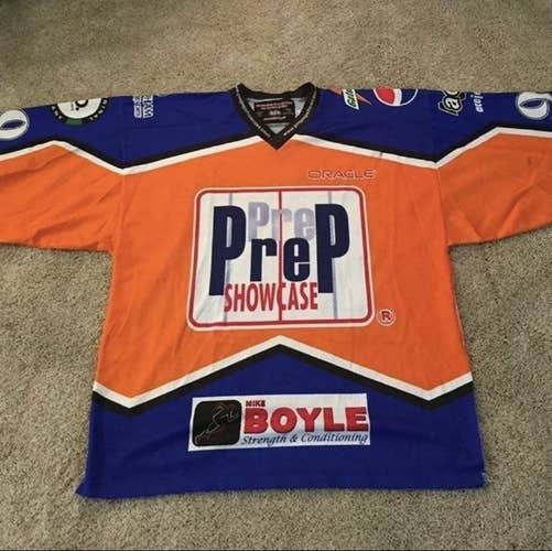 PRE PREP Showcase Hockey Jersey - Senior XL #99 (please see pics and description)