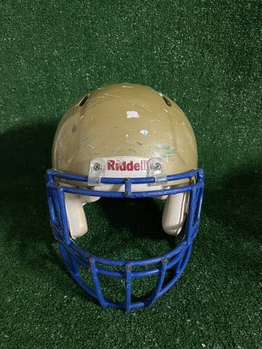 Used Adult Large - Riddell Speed Football Helmet - Gold