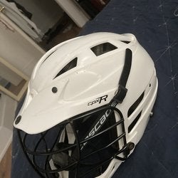 White Youth Used Player's Cascade CPX-R Helmet
