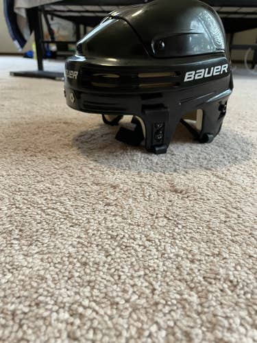 Black Used Medium Bauer 4500 Helmet
