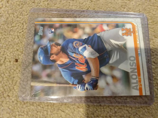 Topps Peter Alonso Rookie Card