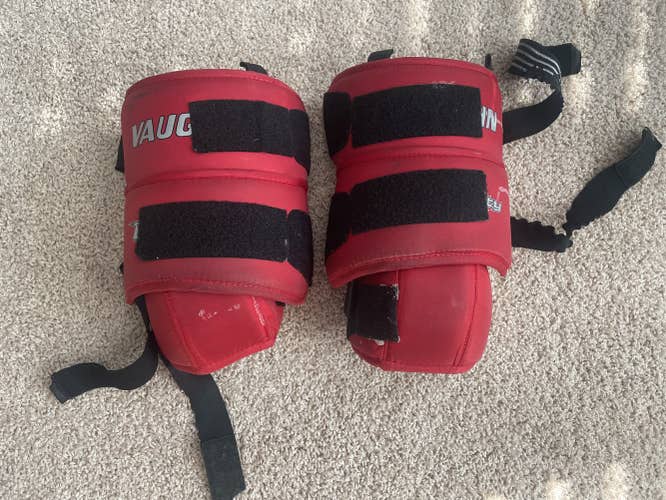 Used Vaughn Goalie Knee pads Senior