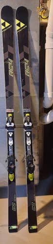 Used Fischer RC4 World Cup GS Skis 188cm / 27M with Z13 bindings
