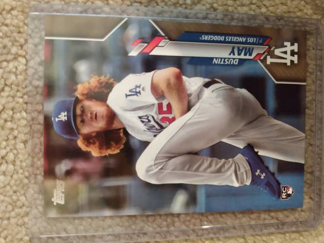 Topps Dustin May Gold Rookie Card