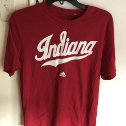 Indiana Hoosiers Adidas men’s NCAA tee L