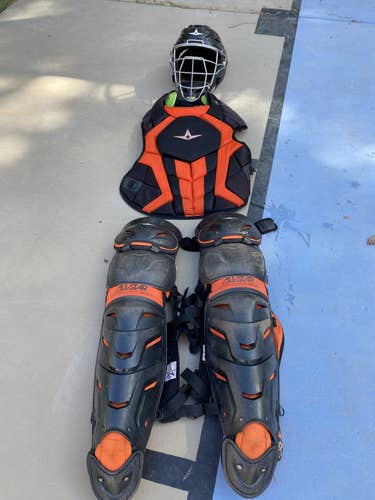 Used All Star System 7 Catcher's Set