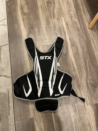 Black Used Large STX Stinger Chest Protector