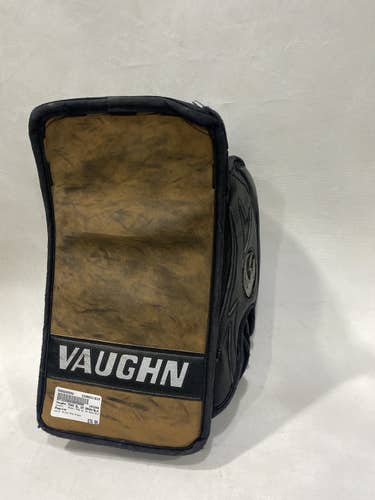 Used Vaughn 7500 Bl Sr Brwn Blk Regular Ice Hockey Goalie Blockers