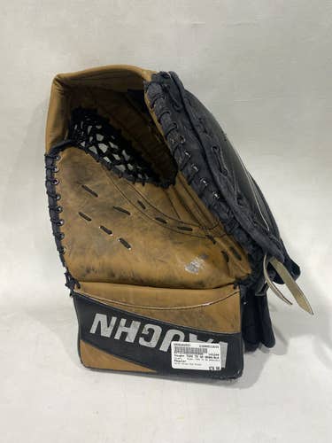 Used Vaughn 7500 Tr Sr Brwn Blk Regular Ice Hockey Goalie Catchers