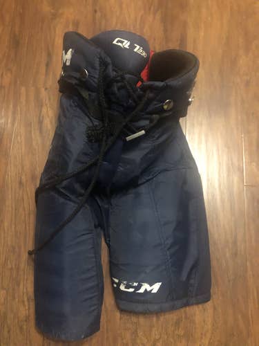 Blue Junior Used Small CCM QLT 230 Hockey Pants
