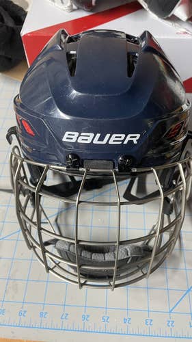Blue Used XS Bauer  IMS 7.0 Helmet