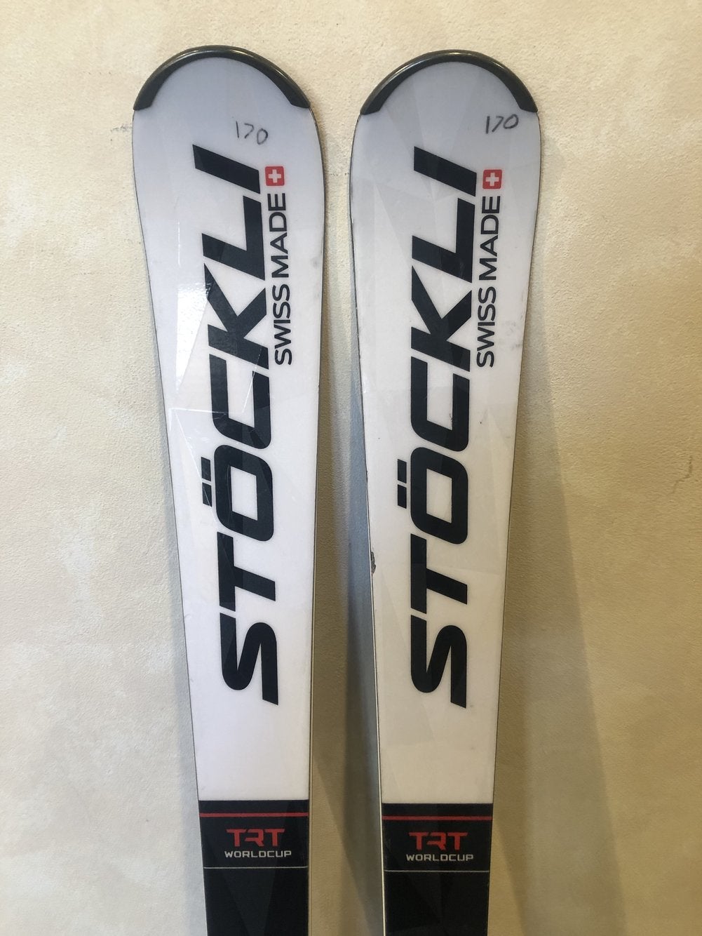 Stockli Laser SC Skis with Salomon Bindings 170cm (1101246
