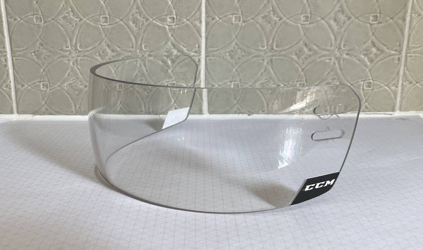 CCM Visor Used 2.75” Wide Pro Stock 3