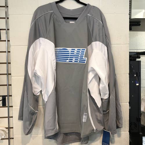 New Grey Reebok OHL Goalie Practice Jersey - Size 60G
