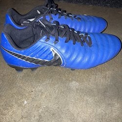 Blue Unisex Molded Cleats Nike Tiempo Legend 7 Cleats