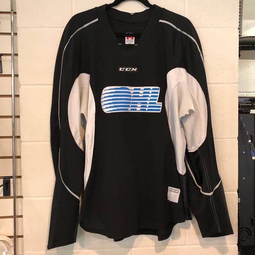 Used Black CCM OHL Practice Jersey - Size 56