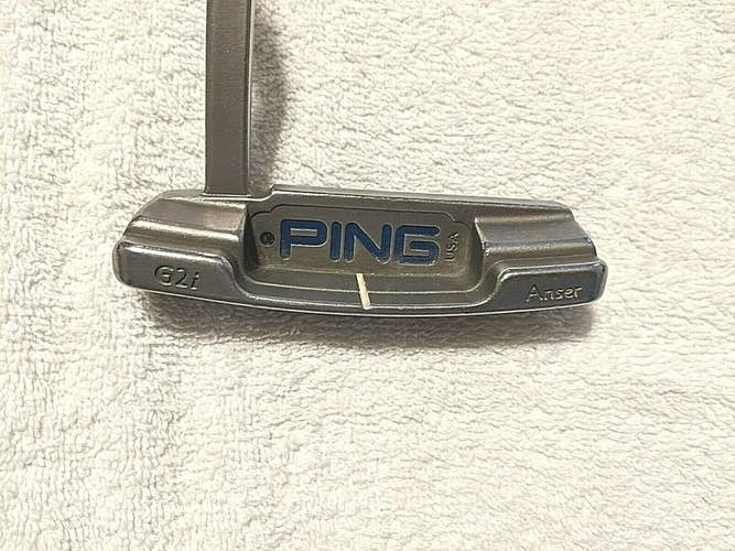 PING G2i ANSER PUTTER W SUPER STROKE FLATSO 2.0 GRIP 35"