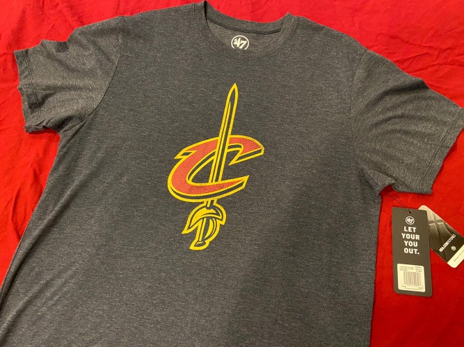 NBA Cleveland Cavaliers ‘47 Brand T-Shirt Size Large * NEW NWT * Retail $32