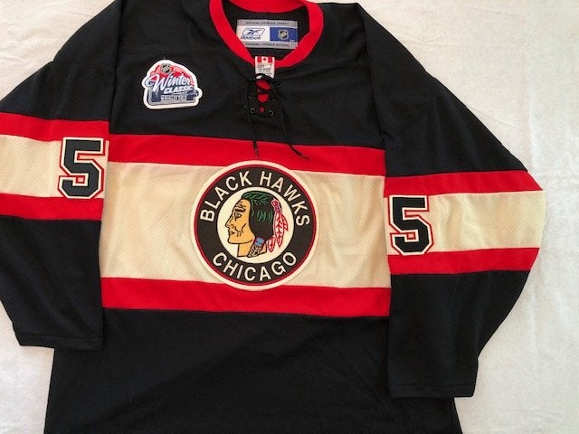 Reebok 25P00 NHL Edge Gamewear Hockey Jersey - Chicago Blackhawks [SENIOR]