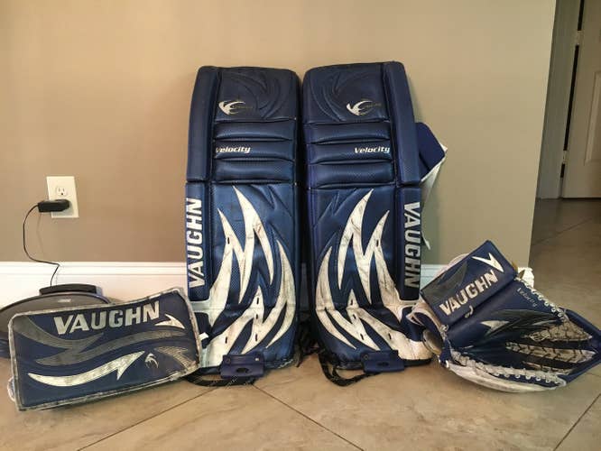 Vaughn Velocity V4 Goalie Full Set  33" + 2"