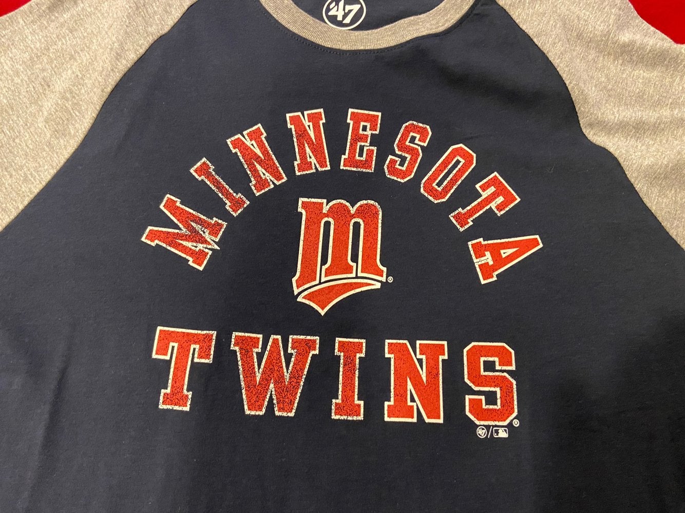 47Brand Minnesota Twins High Energy Axel T-Shirt - Long Sleeve