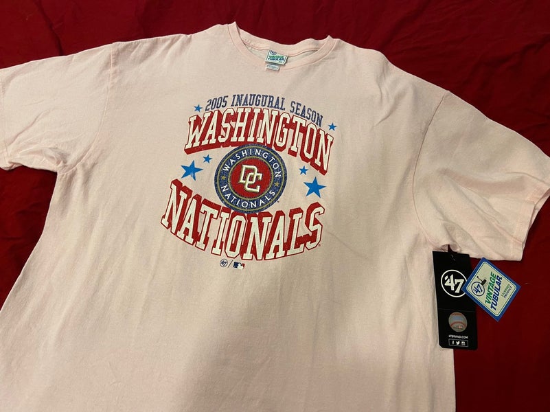 MLB Washington Nationals '47 Brand Retro T-Shirt, Size XXL * NEW NWT