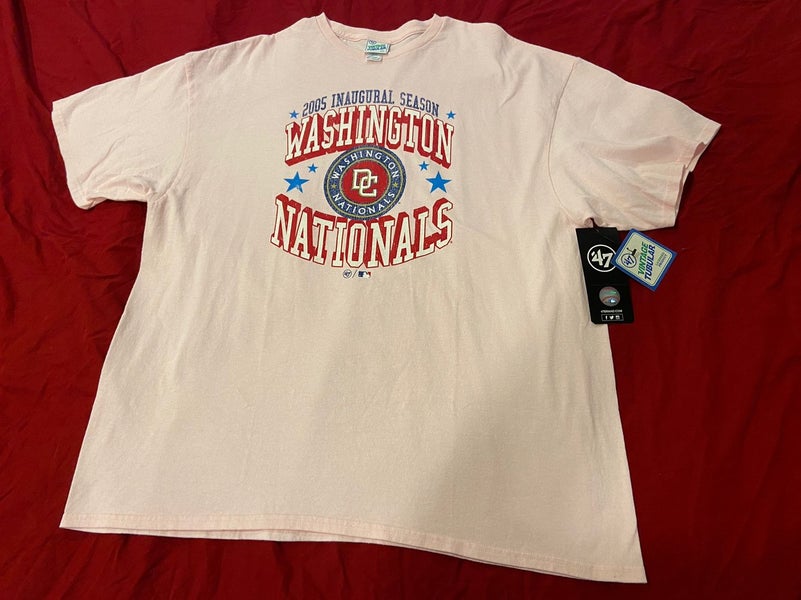 47 Men's Washington Nationals Red Premium Franklin T-Shirt