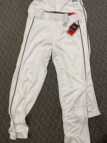 2 PAIRS Rawlings Launch adult Large Semi relaxed baseball pants