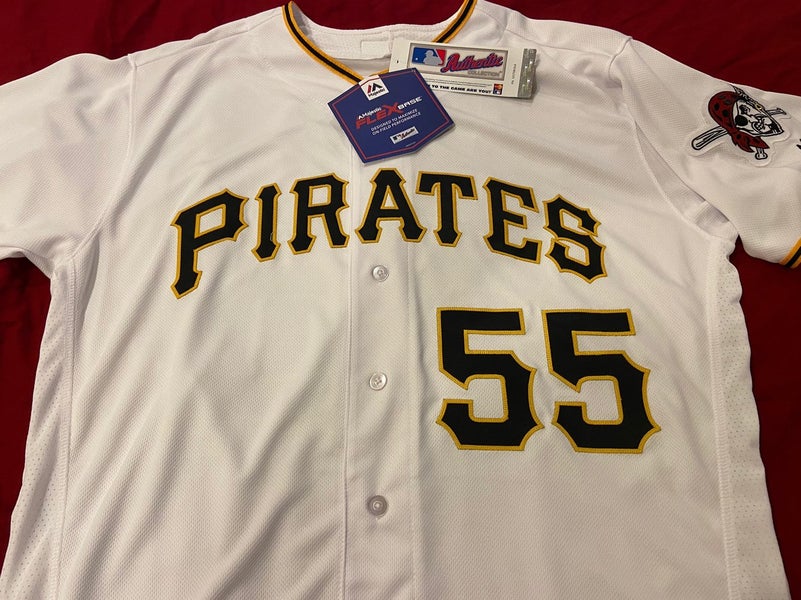 Barry Bonds Autographed White Pittsburgh Pirates Jersey