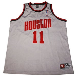 Yao Ming #11 Houston Rockets Swingman Vintage Nike Jersey XXL - Gray Men XXLarge