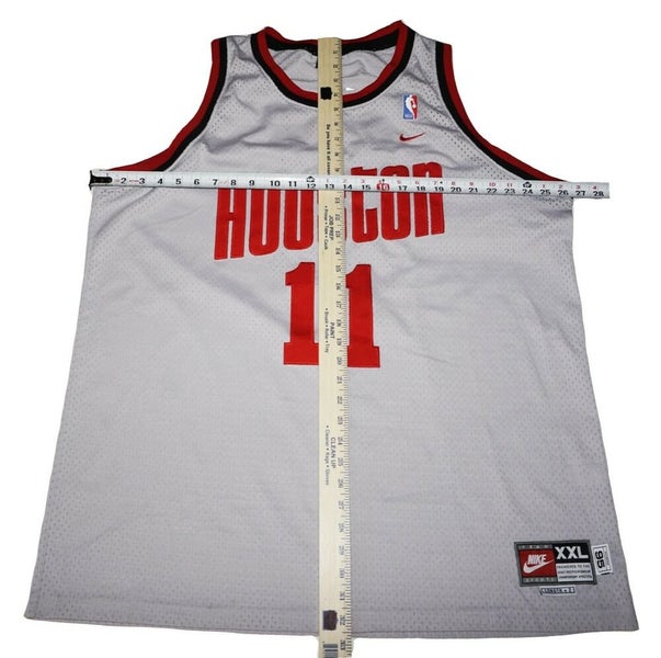 Yao Ming #11 Houston Rockets Swingman Vintage Nike Jersey XXL - Gray Men  XXLarge