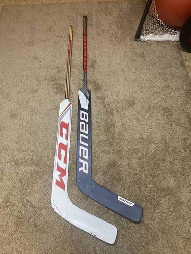 UCONN Bauer Ultrasonic 26” and WILLIMS 25.5” CCM Pro(foam Core)