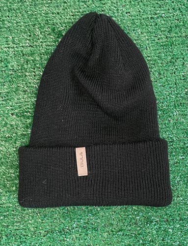 Black Weather Beanie