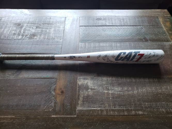 Used Kid Pitch (9YO-13YO) USSSA Certified Marucci Alloy CAT 7 Bat (-8) 23 oz 31"