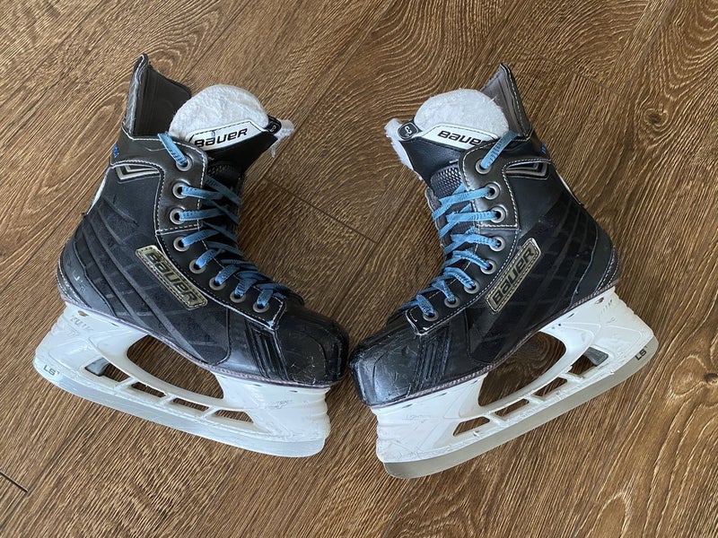 Youth Used Bauer Nexus 5000 Hockey Skates Regular Width Size 4