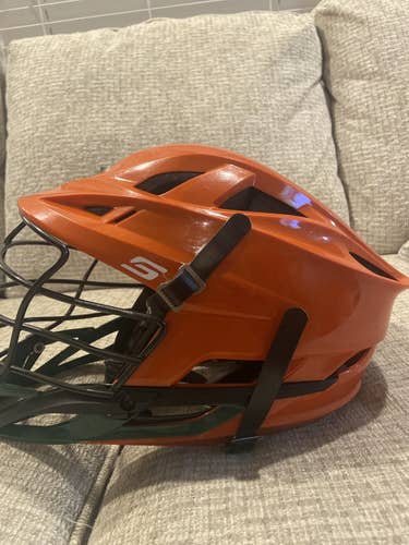 Orange Youth Player's Cascade S Helmet