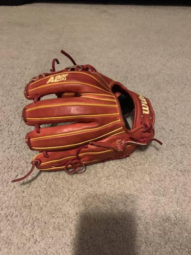 Red High School/College Infield 11.5" A2K Baseball Glove