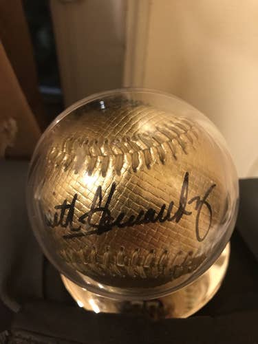 Signed Keith Hernandez 50th anniversary Baseball