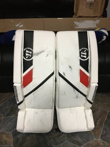 Intermediate Used 30+1" Warrior Ritual G5 Goalie Leg Pads