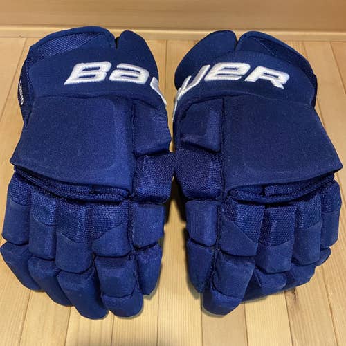 Pro Stock BAUER 2S PRO Hockey Gloves | 14” | Vancouver Canucks