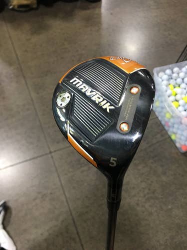 Used Callaway Mavrik 5 Wood Graphite Regular Golf Fairway Woods