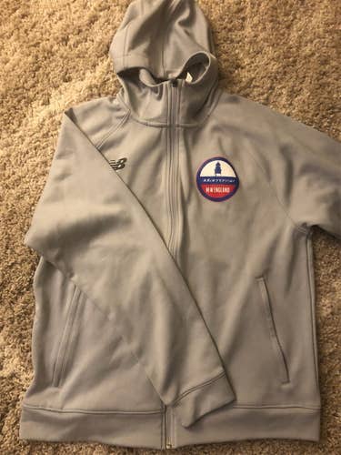 3D New England zip up sweatshirt