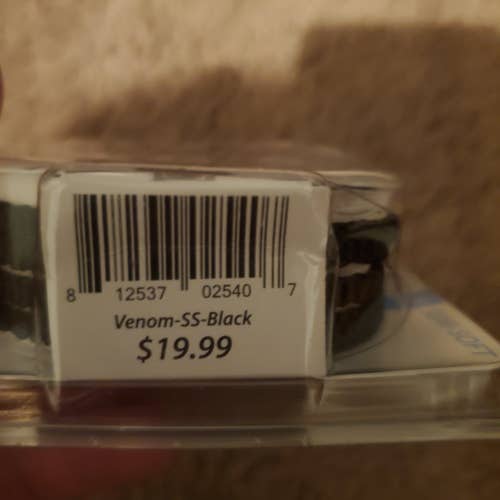 black New ECD Lacrosse Venom Mesh